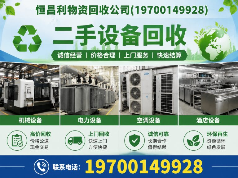 广州珠三角物资回收展示图